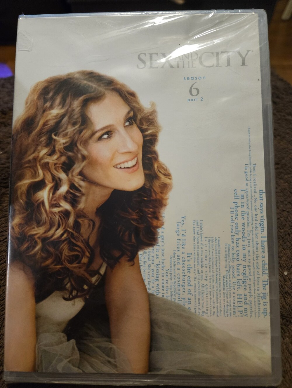 NWT Sex and the City Season 6 Part 2 DVD